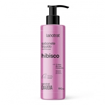 SABONETE LIQUIDO LABOTRAT 190ML DIA/DIA HIBISCO