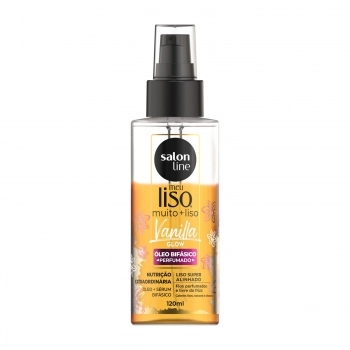 OLEO BIFASICO SALON LINE 120ML MEU LISO VANILLA GLOW