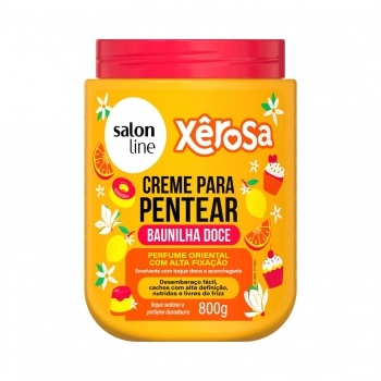 CREME PENTEAR SALON LINE 800G XEROSA BAUNILHA DOCE