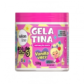GELATINA SALON LINE 550G TO DE CACHO KIDS VANILLA VIBES