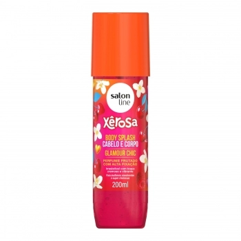 BODY SPLASH CABELO E CORPO SALON LINE 200ML XEROSA GLAMOUR CHIC