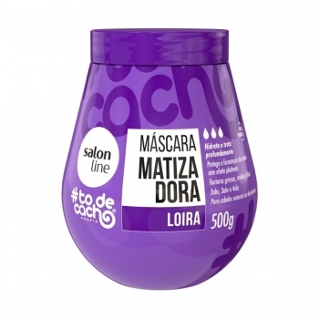 MASCARA SALON LINE 500G TO DE CACHO MATIZADORA LOIRA