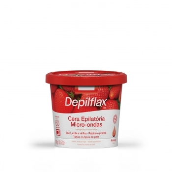 CERA MICRO-ONDAS DEPILFLAX 100G MORANGO