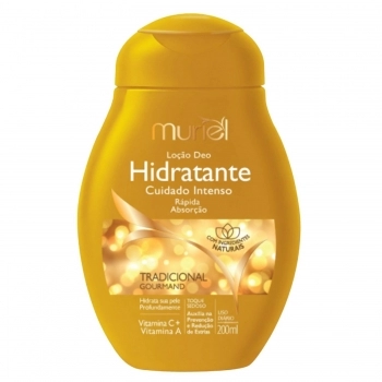 LOÇÃO HIDRATANTE CORPORAL MURIEL 200ML TRADICIONAL