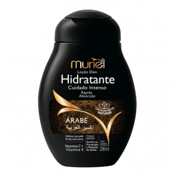 LOÇÃO HIDRATANTE CORPORAL MURIEL 200ML ARABE
