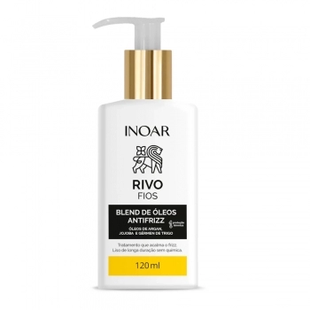 BLEND DE OLEOS INOAR 120ML RIVO FIOS ANTIFRIZZ