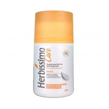 DESODORANTE ROLL ON HERBISSIMO 50ML CARE VANILLA