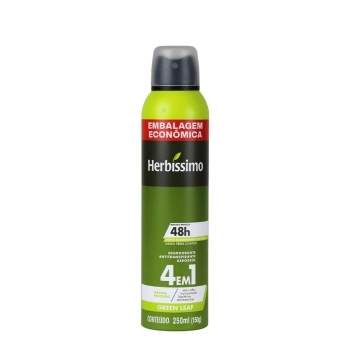 DESODORANTE AEROSOL HERBISSIMO 250ML GREEN LEAF
