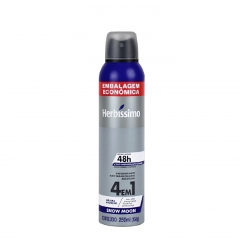 DESODORANTE AEROSOL HERBISSIMO 250ML SNOW MOON