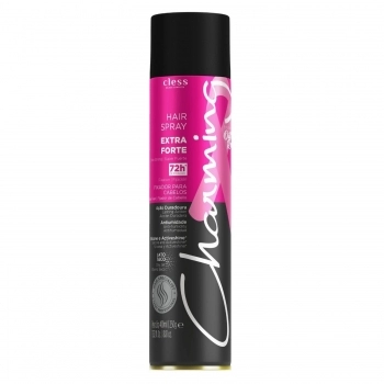 HAIR SPRAY CHARMING 400ML BLACK
