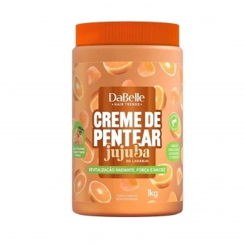 CREME DE PENTEAR DABELLE 1KG JUJUBA LARANJA
