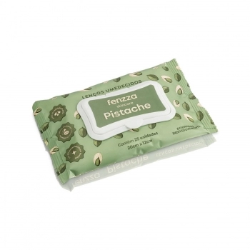 LENCO UMEDECIDO FENZZA 25UN PISTACHE FZ53012