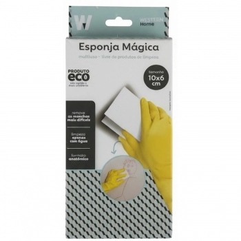 ESPONJA MAGICA WESTERN HOME 3UNIDADES 10X6 CM