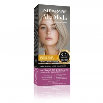 TINTURA ALTA MODA 9.21 LOURO CLARISSIMO IRISE CINZA