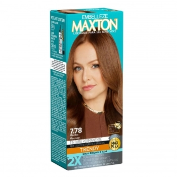 TINTURA MAXTON KIT PRATICO 7.78 MOCHA MOUSSE