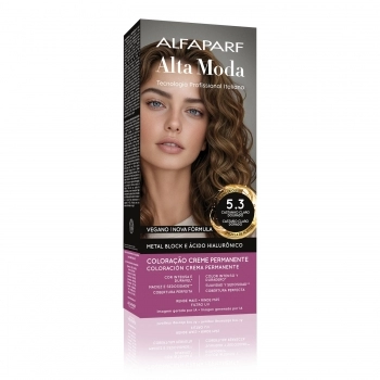TINTURA ALTA MODA 5.3 CASTANHO CLARO DOURADO