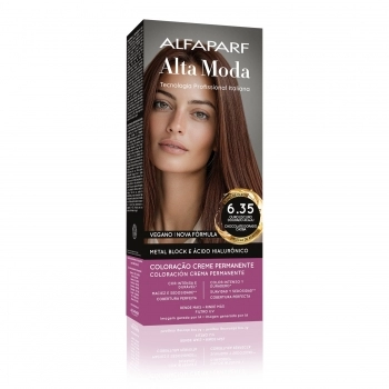 TINTURA ALTA MODA 6.35 LOURO ESCURO DOURADO ACAJU