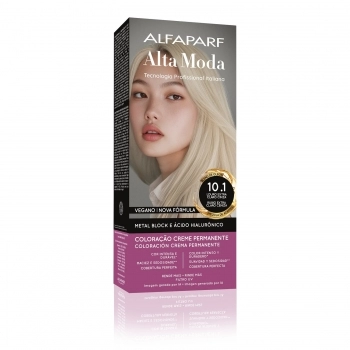 TINTURA ALTA MODA 10.1 LOURO EXTRA CLARO CINZA