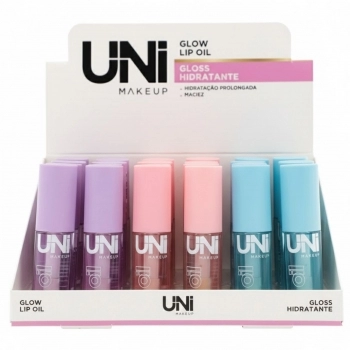 LIP OIL UNI COM 24 UNIDADES GLOW UN-LO207D