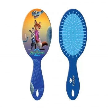 ESCOVA DE CABELO CONDOR ZOOTOPIA 6894 OVAL