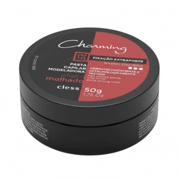 POMADA CHARMING MEN 50G MODELADORA EFEITO MOLHADO EXTRA FORTE