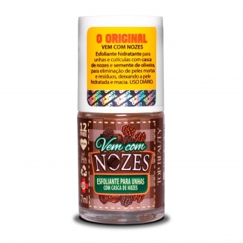 ESMALTE TOP BEAUTY TRATAMENTO SOS BASE ESFOLIANTE VEM COM NOZES 8199