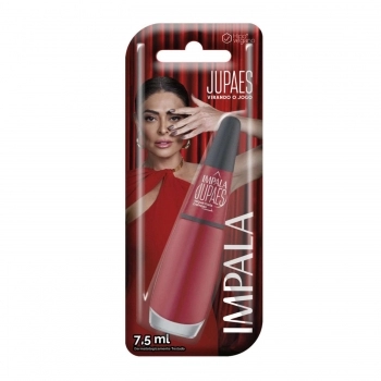 ESMALTE IMPALA JU PAES VIRANDO O JOGO XEQUE-MATE CREMOSO COM BLISTER 075