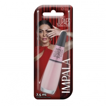 ESMALTE IMPALA JU PAES VIRANDO O JOGO REGRAS DO JOGO SUAVE COBERTURA COM BLISTER 078