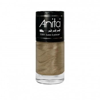 ESMALTE ANITA NATAL 2025 LUZES A PISCAR PEROLADO 1189