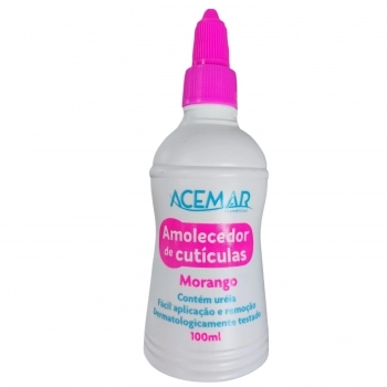 AMOLECEDOR DE CUTICULAS ACEMAR 100ML MORANGO