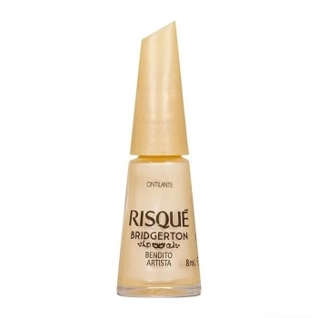 ESMALTE RISQUE BRIDGERTON BENDITO ARTISTA CINTILANTE SEM BLISTER