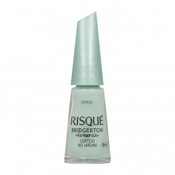 ESMALTE RISQUE BRIDGERTON CORTEJO NO JARDIN CREMOSO SEM BLISTER