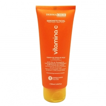 SABONETE LIQUIDO DERMACHEM 100ML VIT C ANTI IDADE E CLAREADOR