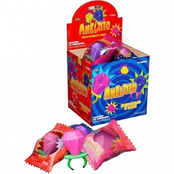 PIRULITO FORMATO DIAMENTE C/30UN ANELZITO