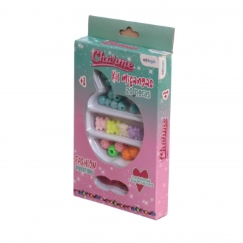 KIT MICANGAS ETITOYS CHARME 20PECAS APARTIR 3 ANOS