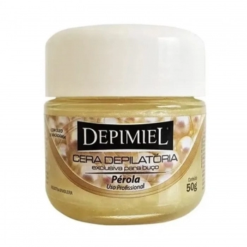 CERA DEPILACAO BUCO DEPIMIEL 50G PEROLA