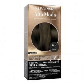 TINTURA ALTA MODA SEM AMONIA 4.0 CASTANHO