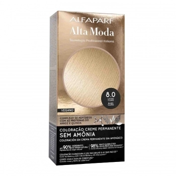 TINTURA ALTA MODA SEM AMONIA 8.0 LOURO CLARO