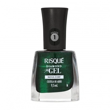 ESMALTE RISQUE DIAMOND GEL METALICO SEM BLISTER COSTELA DE ADAO