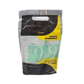 KIT PO DESCOLORANTE LIGHTNER 300G MENTA E ALOE VERA LEVE 3 PAGUE 2 SEM AMONIA