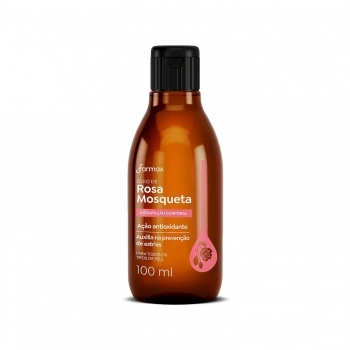 OLEO CAPILAR E CORPORAL FARMAX 100ML ROSA MOSQUETA