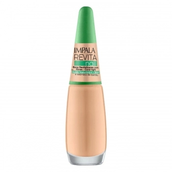 ESMALTE IMPALA BASE REVITANAIL COM FIBRAS CORAL LIGHT SEM BLISTER 889 ***