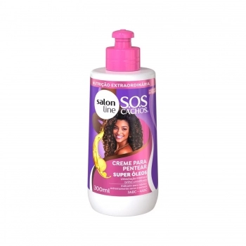 CREME PENTEAR SALON LINE 300ML SOS CACHOS OLEOS NUTRITIVO