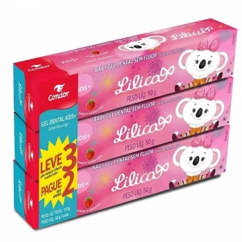 GEL DENTAL CONDOR AVENGERS 8211 50G KIDS A PARTIR DE 6 ANOS COM FLUOR