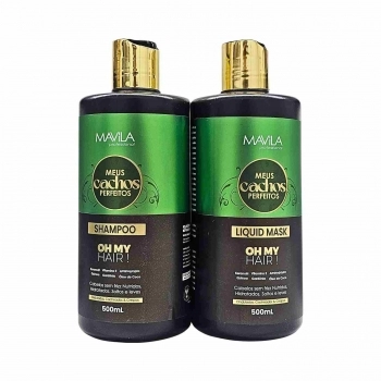 KIT SHAMPOO + CONDICIONADOR MAVILA PROFISSIONAL 1L 007