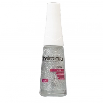 ESMALTE BEIRA ALTA NORMAIS SILVER GLITTER SEM BLISTER 804