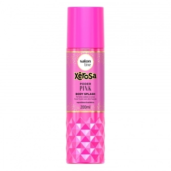 BODY SPLASH CABELO E CORPO SALON LINE 200ML XEROSA PODER PINK