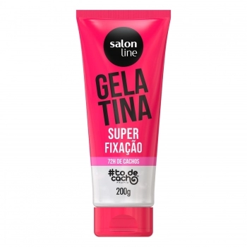 GELATINA SALON LINE 200G TO DE CACHOS SUPER FIXACAO