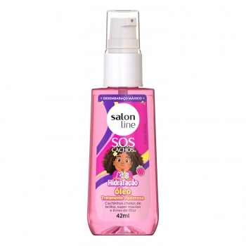OLEO DE TRATAMENTO SALON LINE 42ML SOS CACHOS KIDS HIDRATACAO