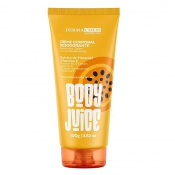 CREME CORPORAL DESODORANTE DERMACHEM 100G BODY JUICE MARACUJA